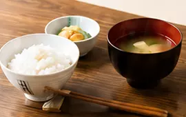 起床・朝食